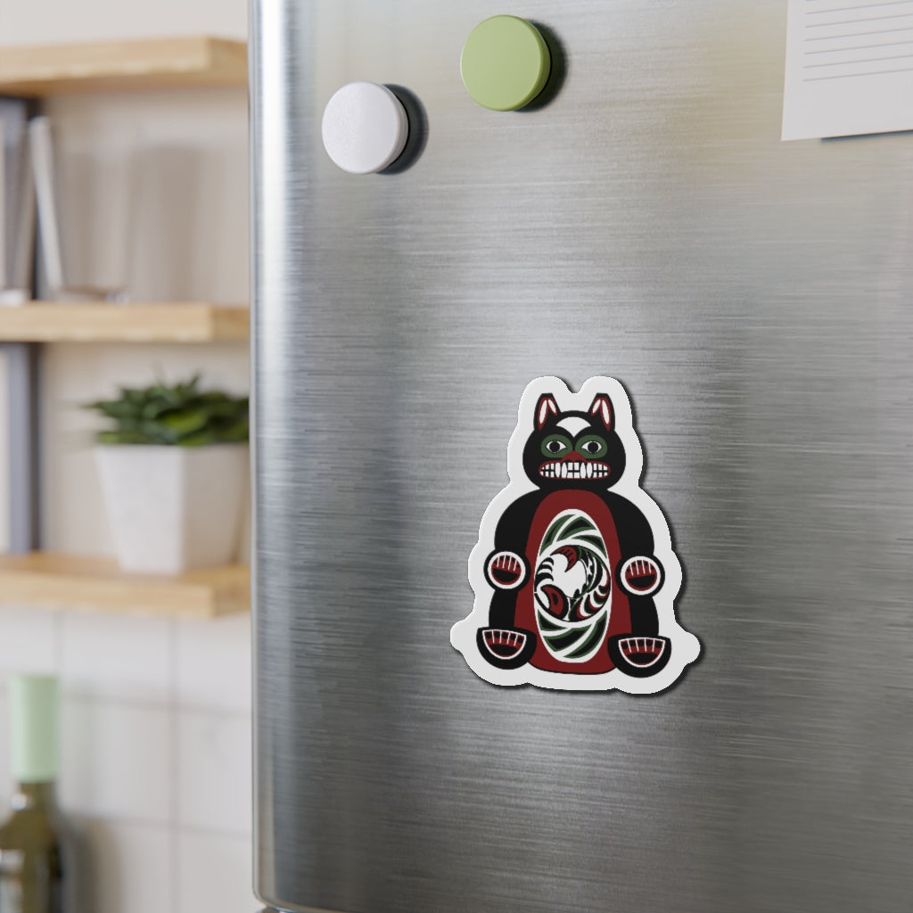 Native American Black Bear magnet