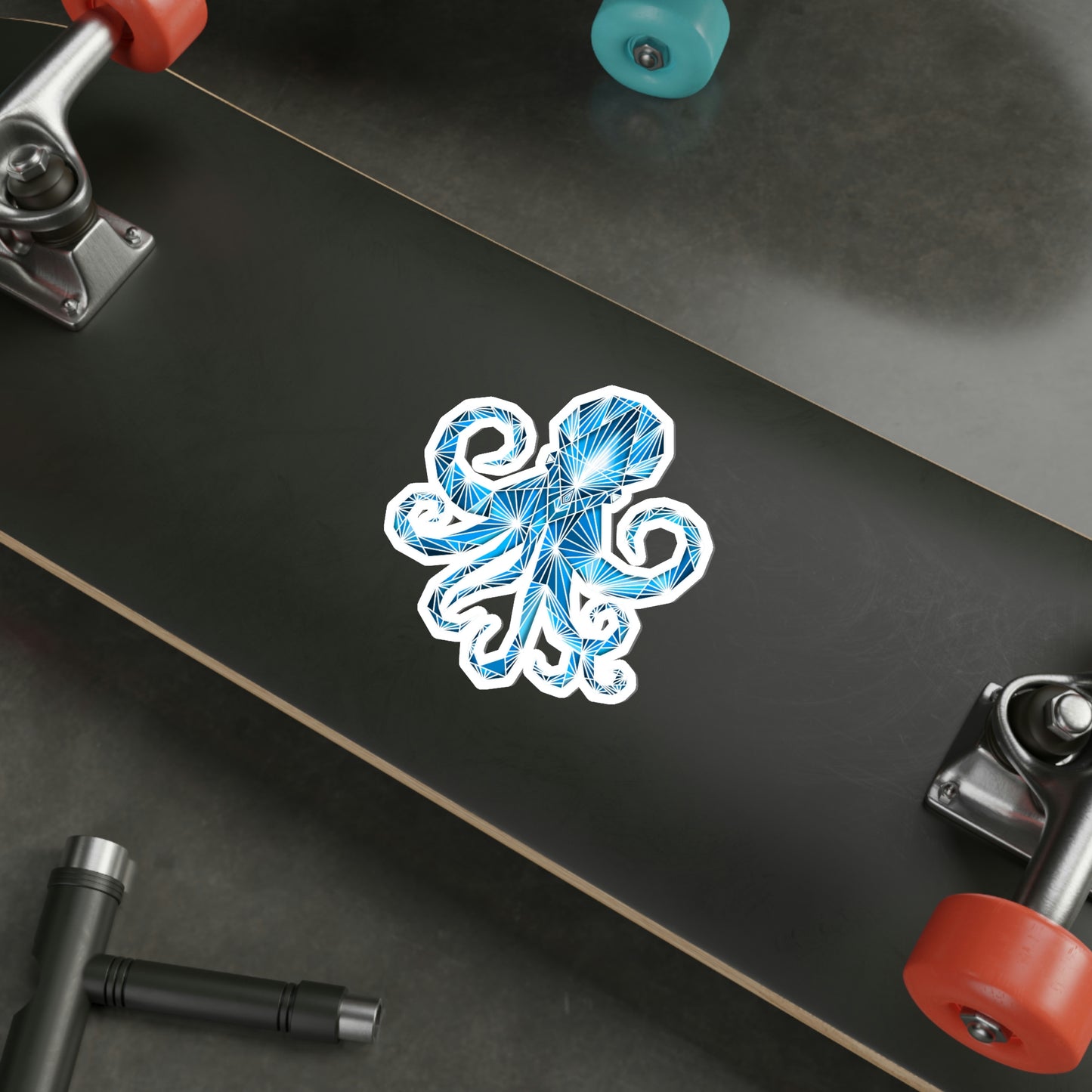 Blue octopus