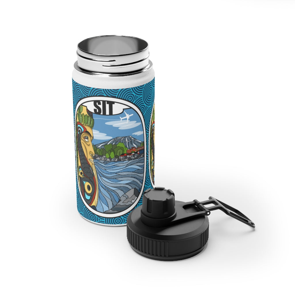 Sitka Stainless Steel Water Bottle, Sports Lid