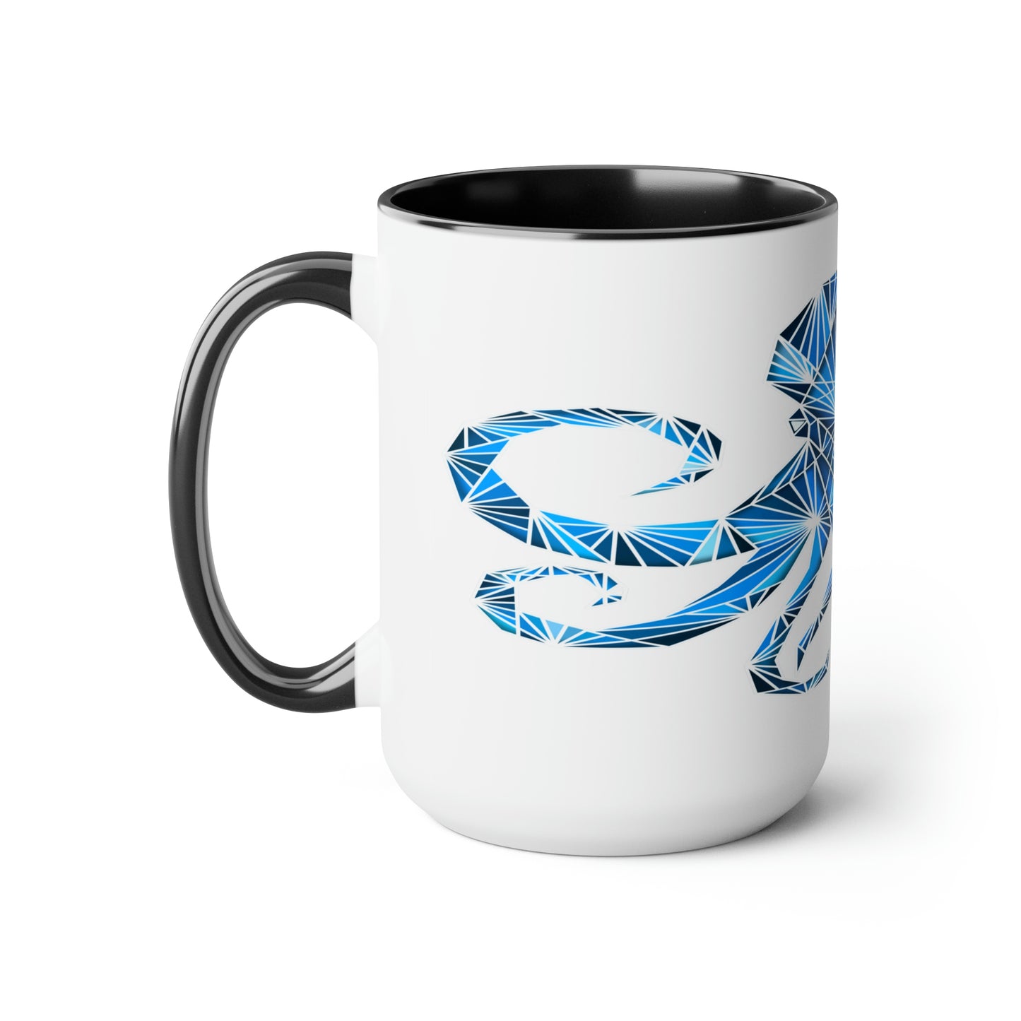 Two-Tone Coffee Mugs, 15oz