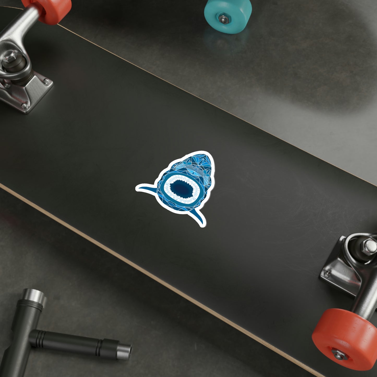 Shark Max Teeth Die-Cut Stickers