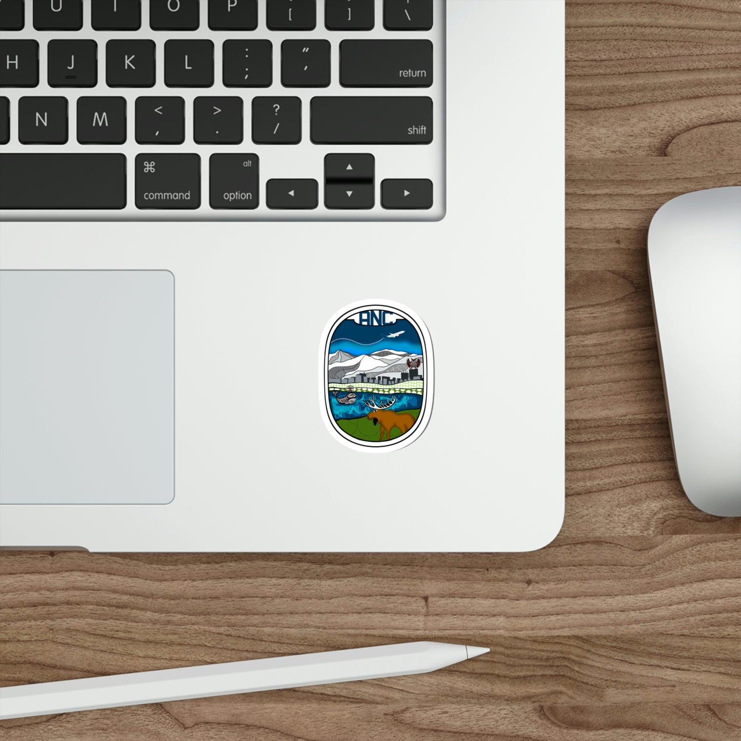 ANC Anchorage Die-Cut Stickers