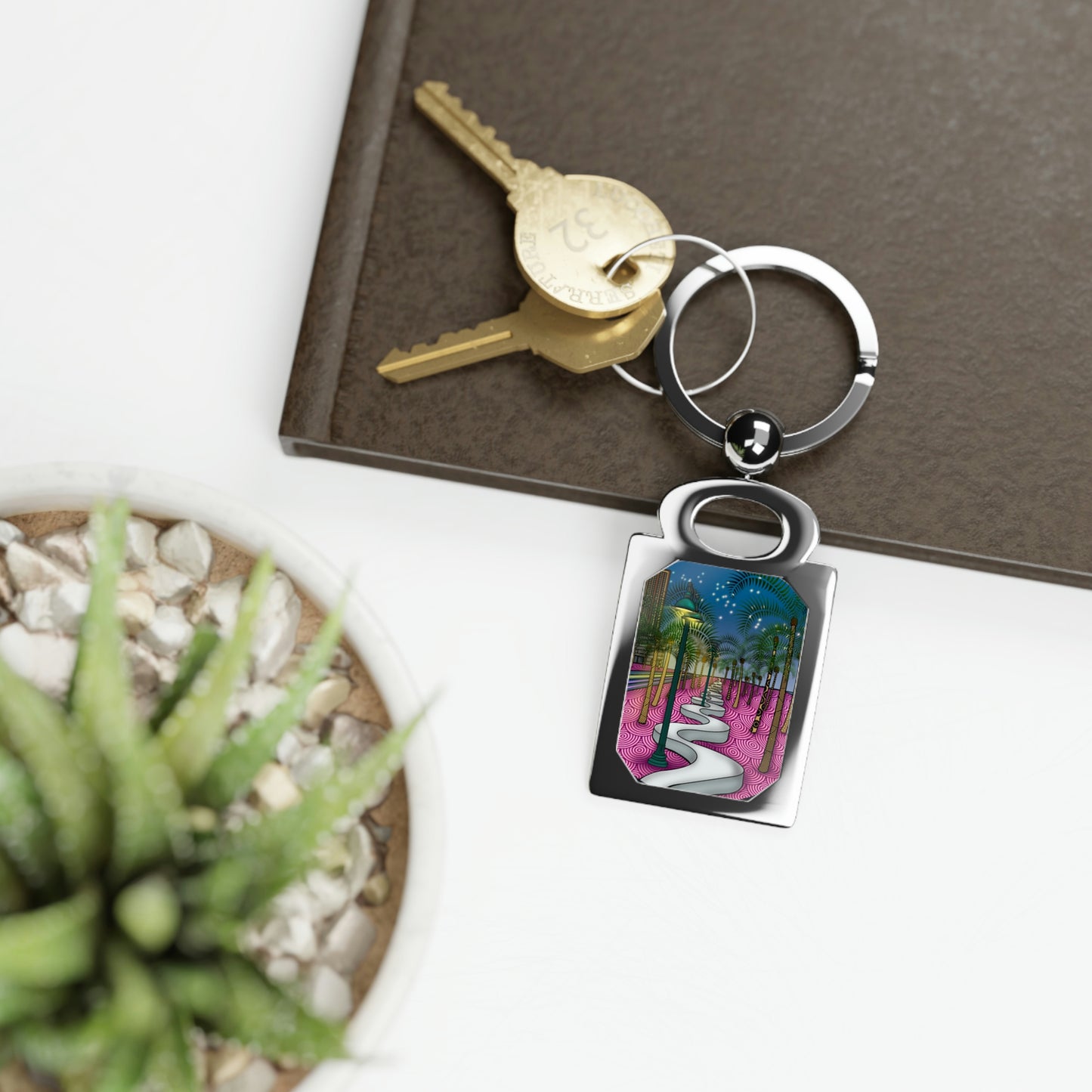 Fort Lauderdale Photo Keyring