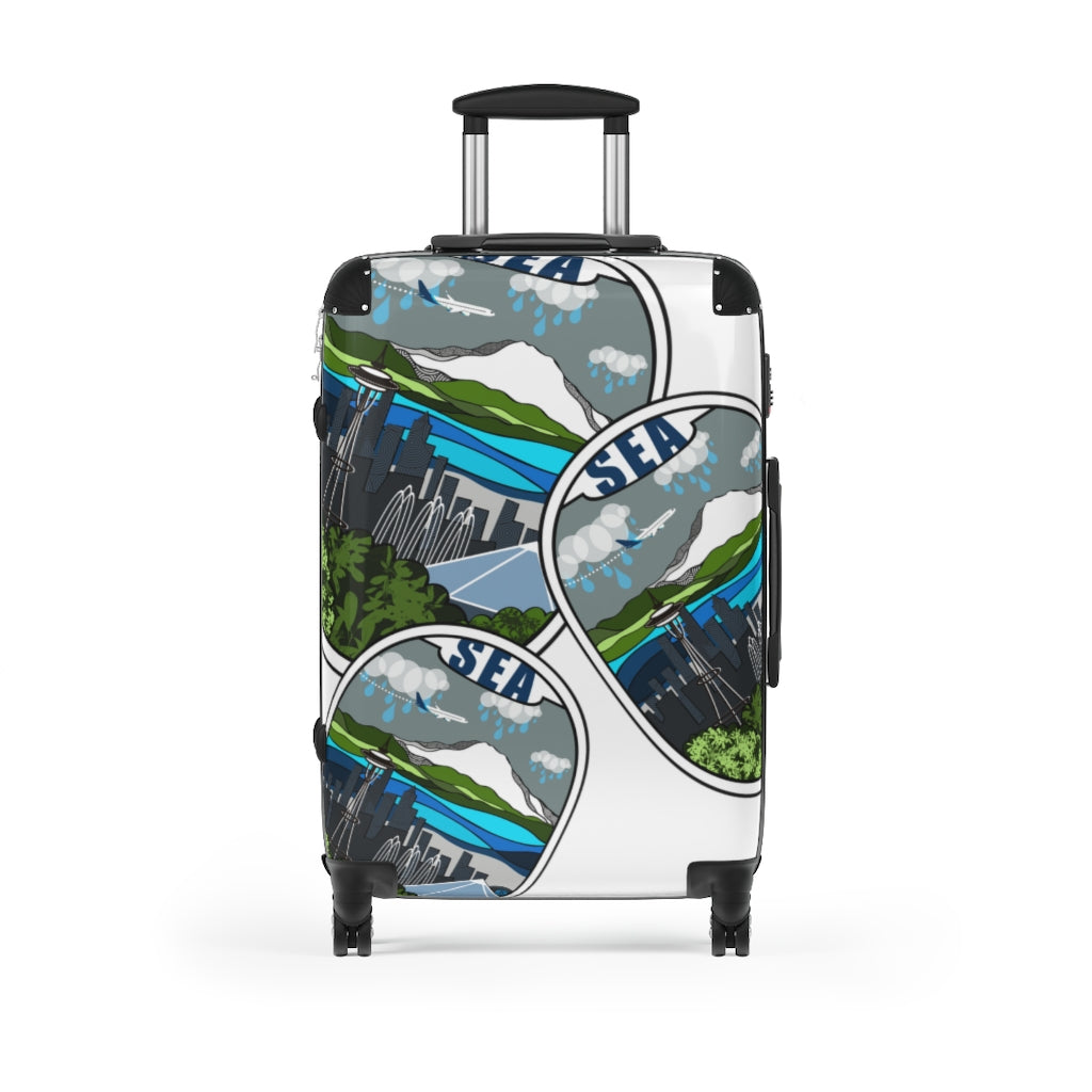 SEA Seattle suitcase