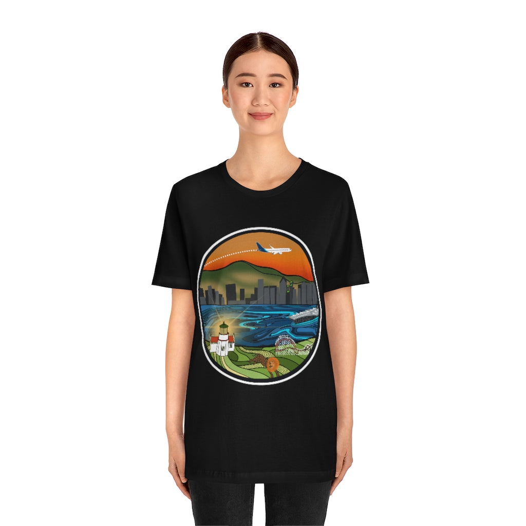 San Diego Sleeve Tee