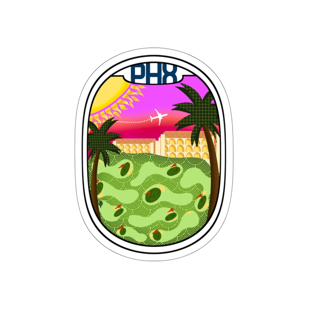 PHX Phoenix golf Die-Cut Stickers
