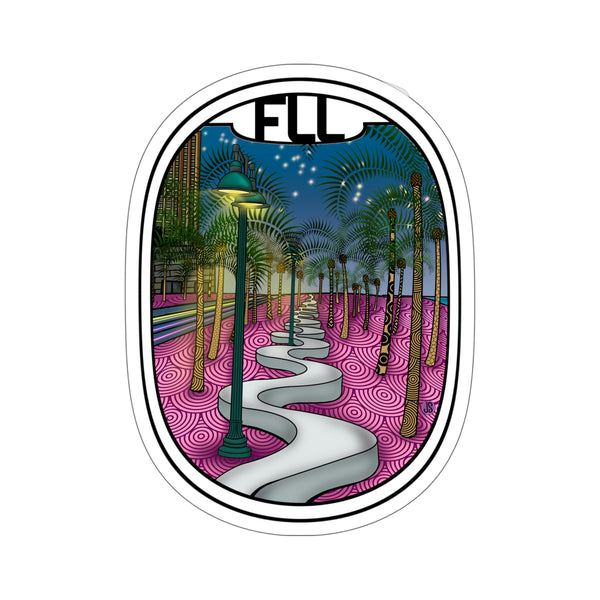 FLL- Fort Lauderdale Stickers