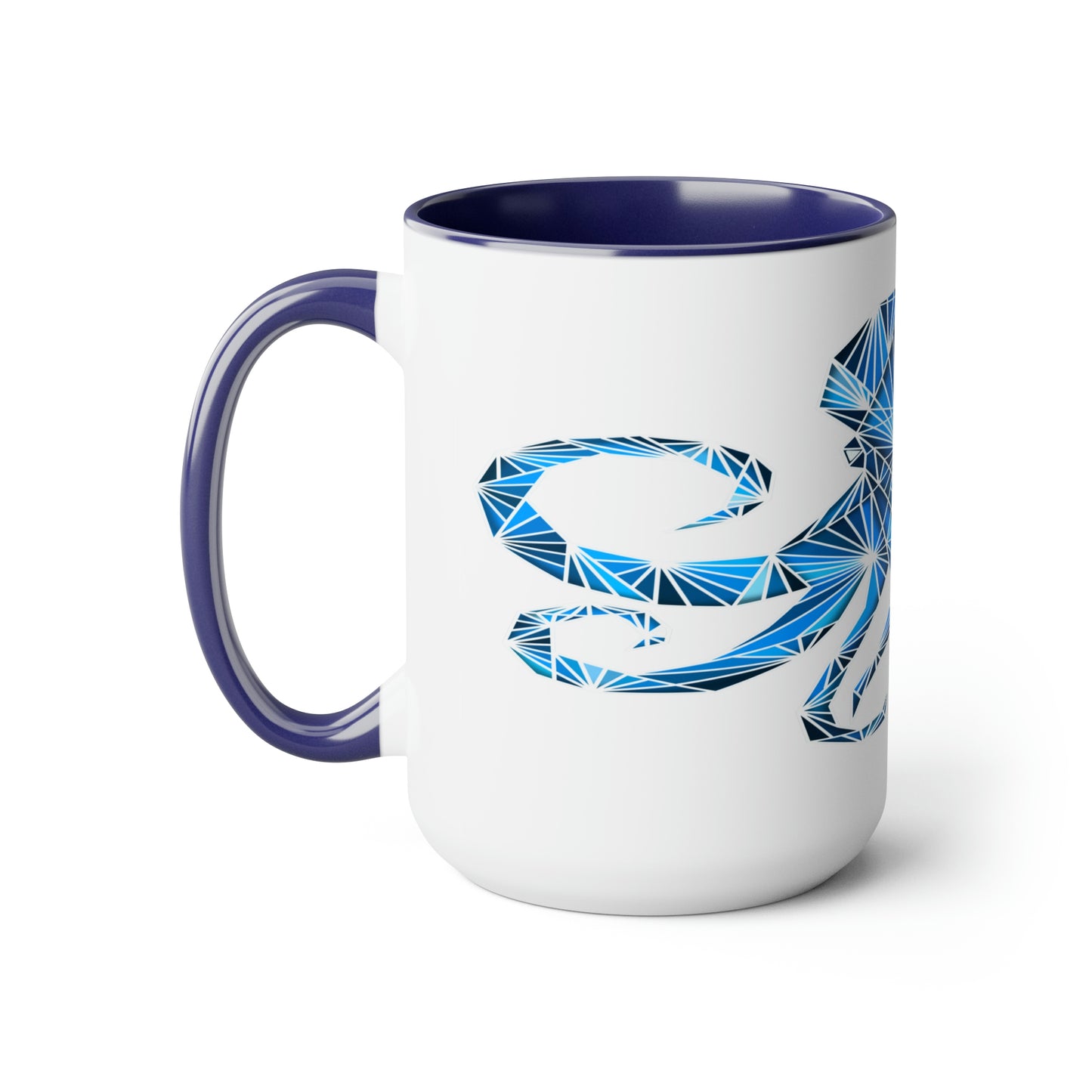 Two-Tone Coffee Mugs, 15oz