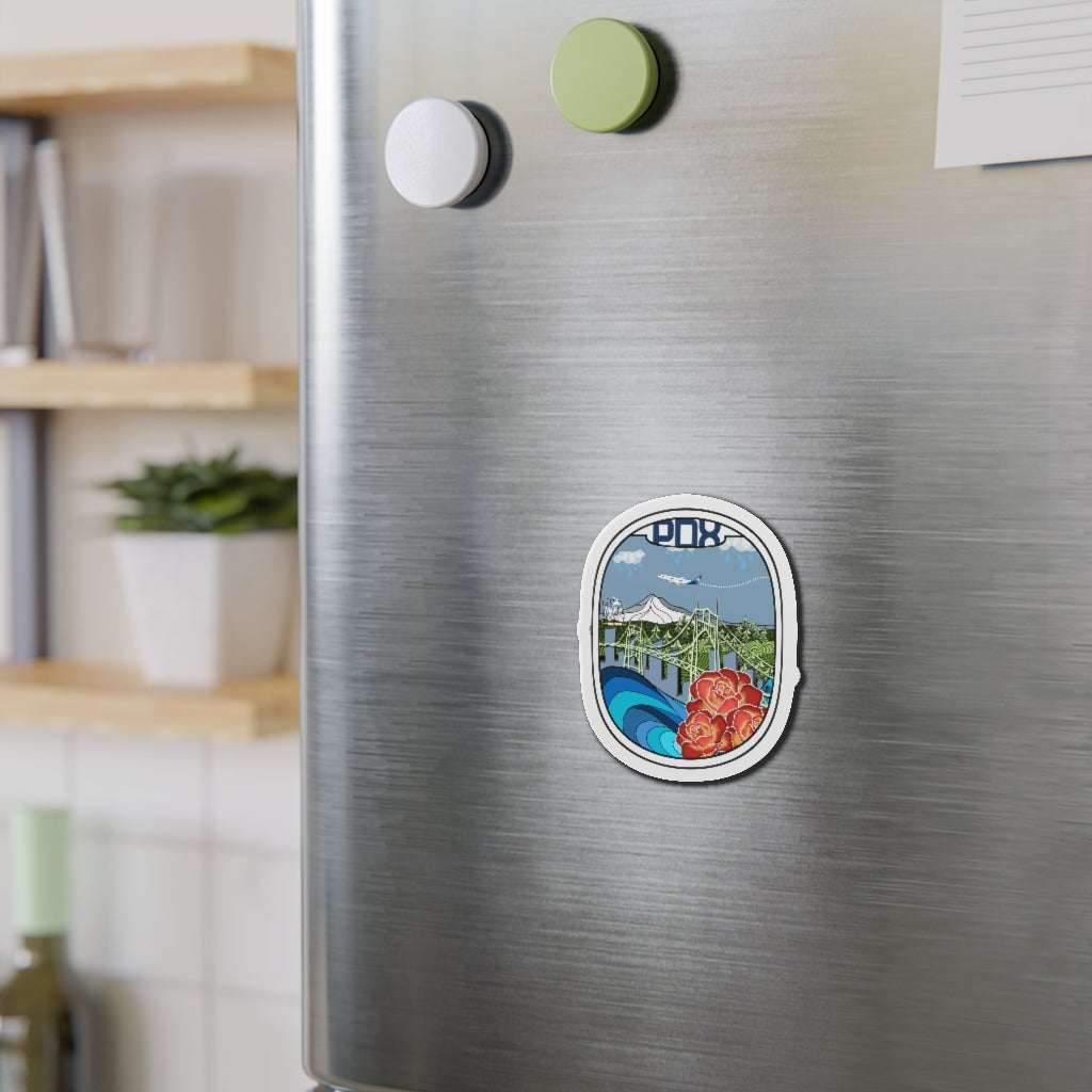 PDX Kiss-Cut Magnets