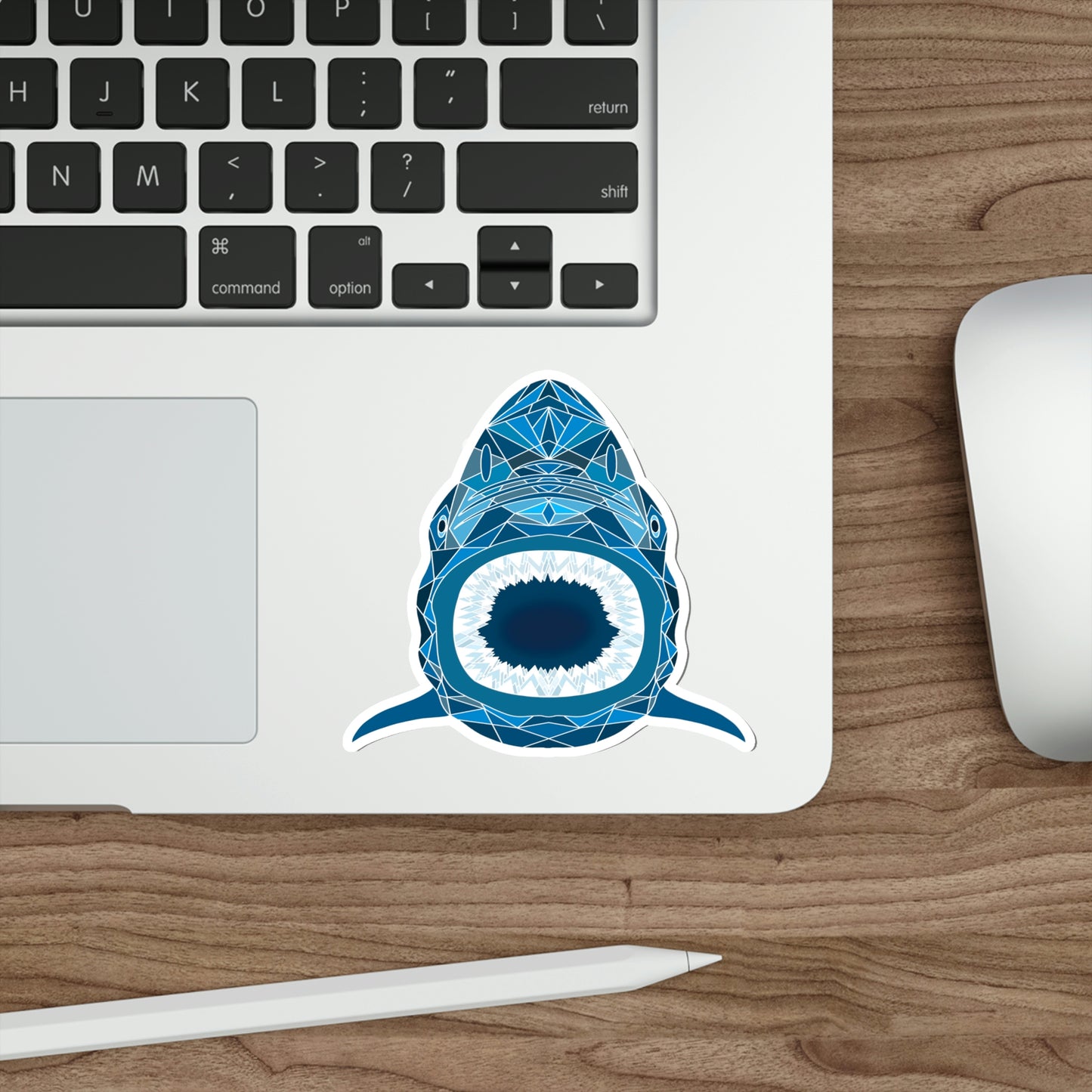 Shark Max Teeth Die-Cut Stickers