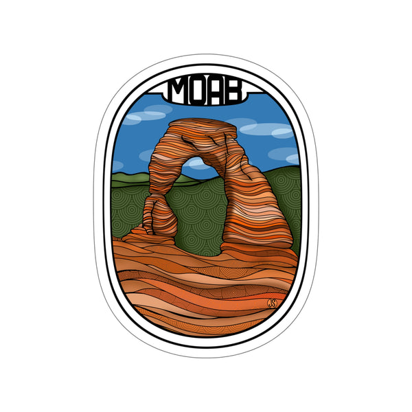 Moab Die-Cut Stickers