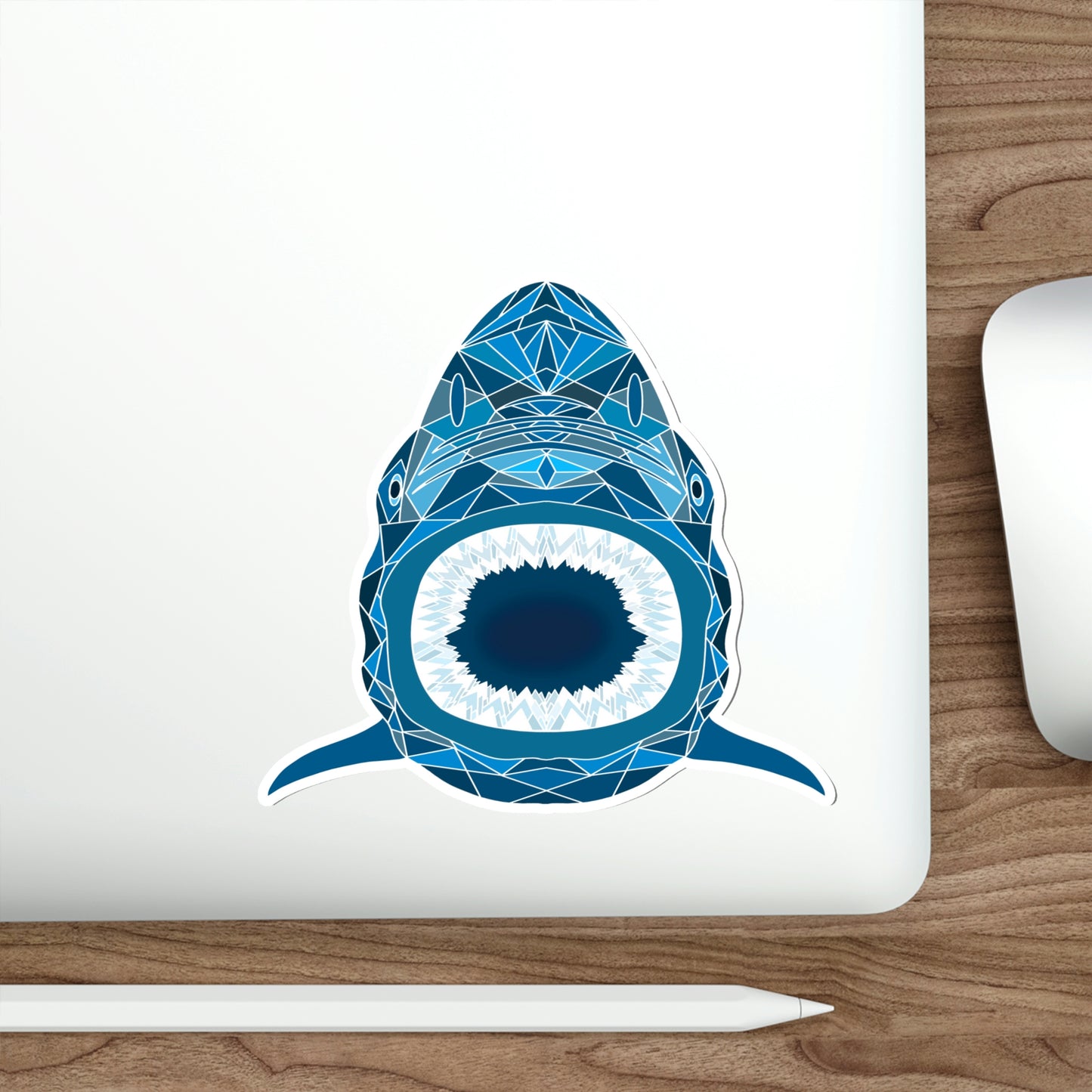 Shark Max Teeth Die-Cut Stickers