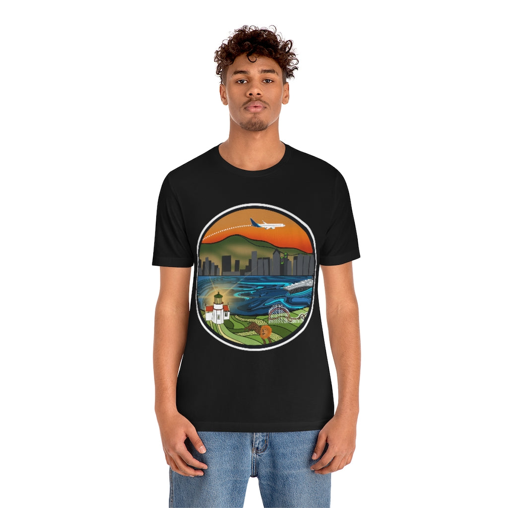 San Diego Sleeve Tee