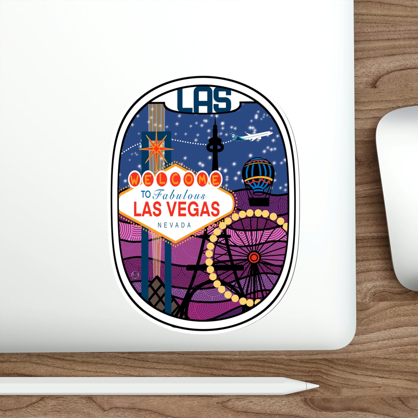 LAS Die-Cut Stickers