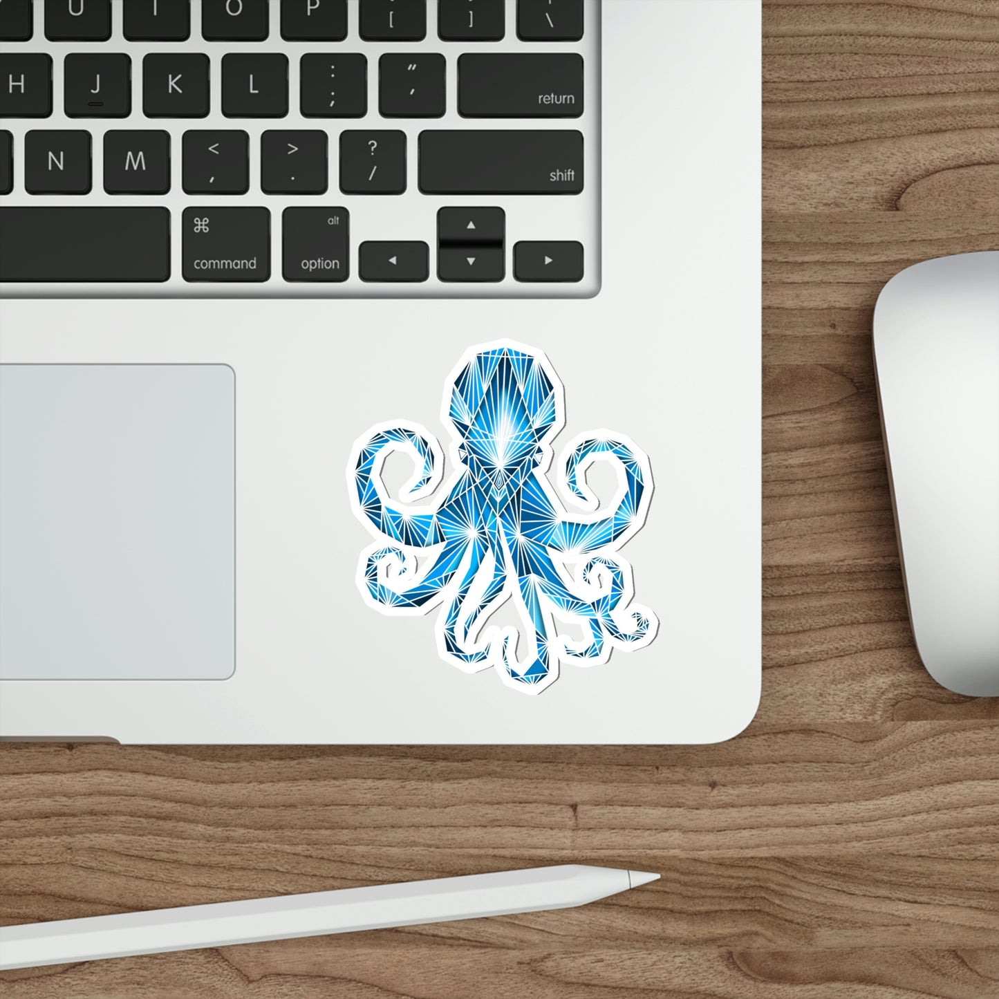 Blue octopus