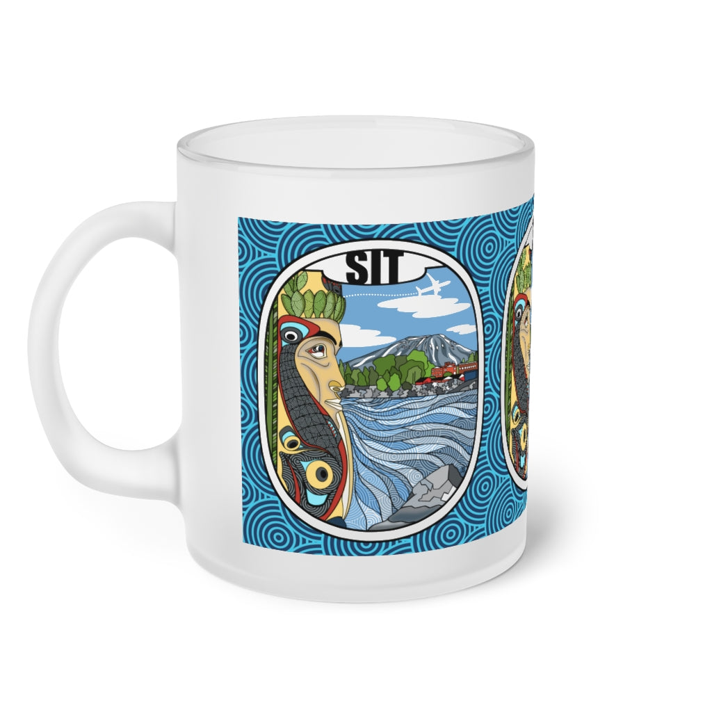 Sitka Frosted Glass Mug