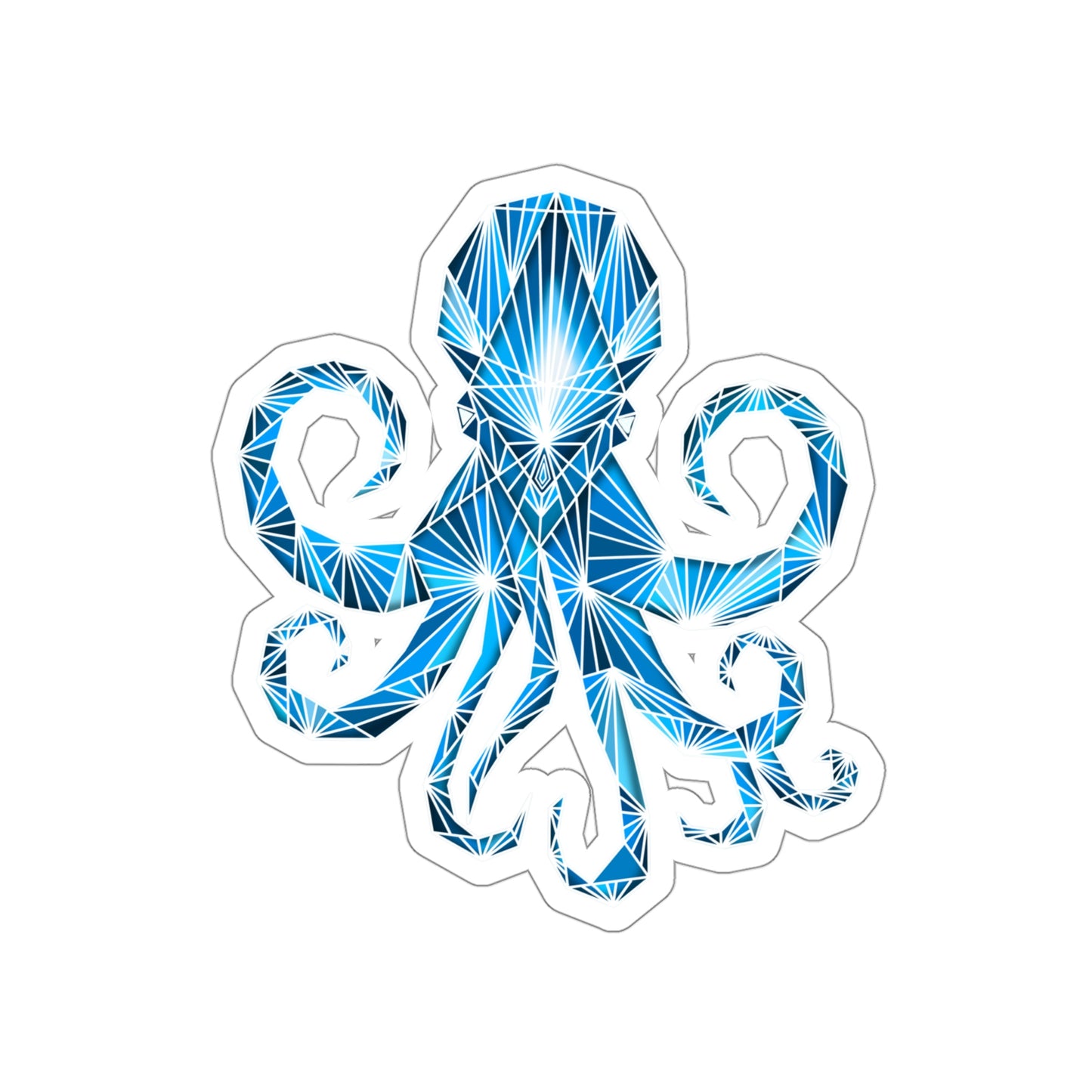 Blue octopus