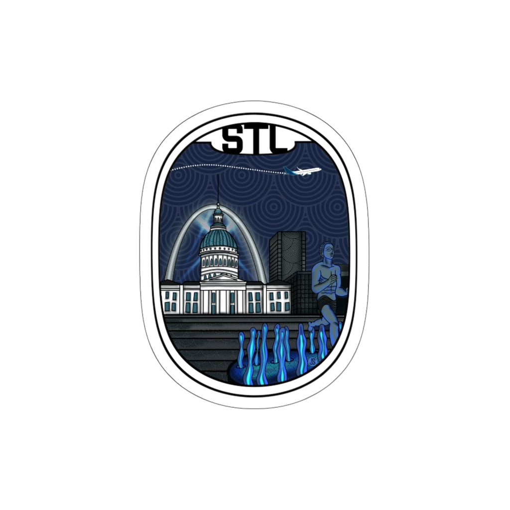 STL- St. Louis Stickers