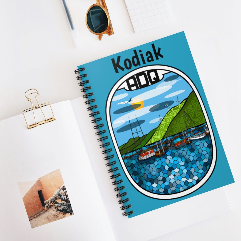 ADQ Kodiak Spiral Notebook - Ruled Line