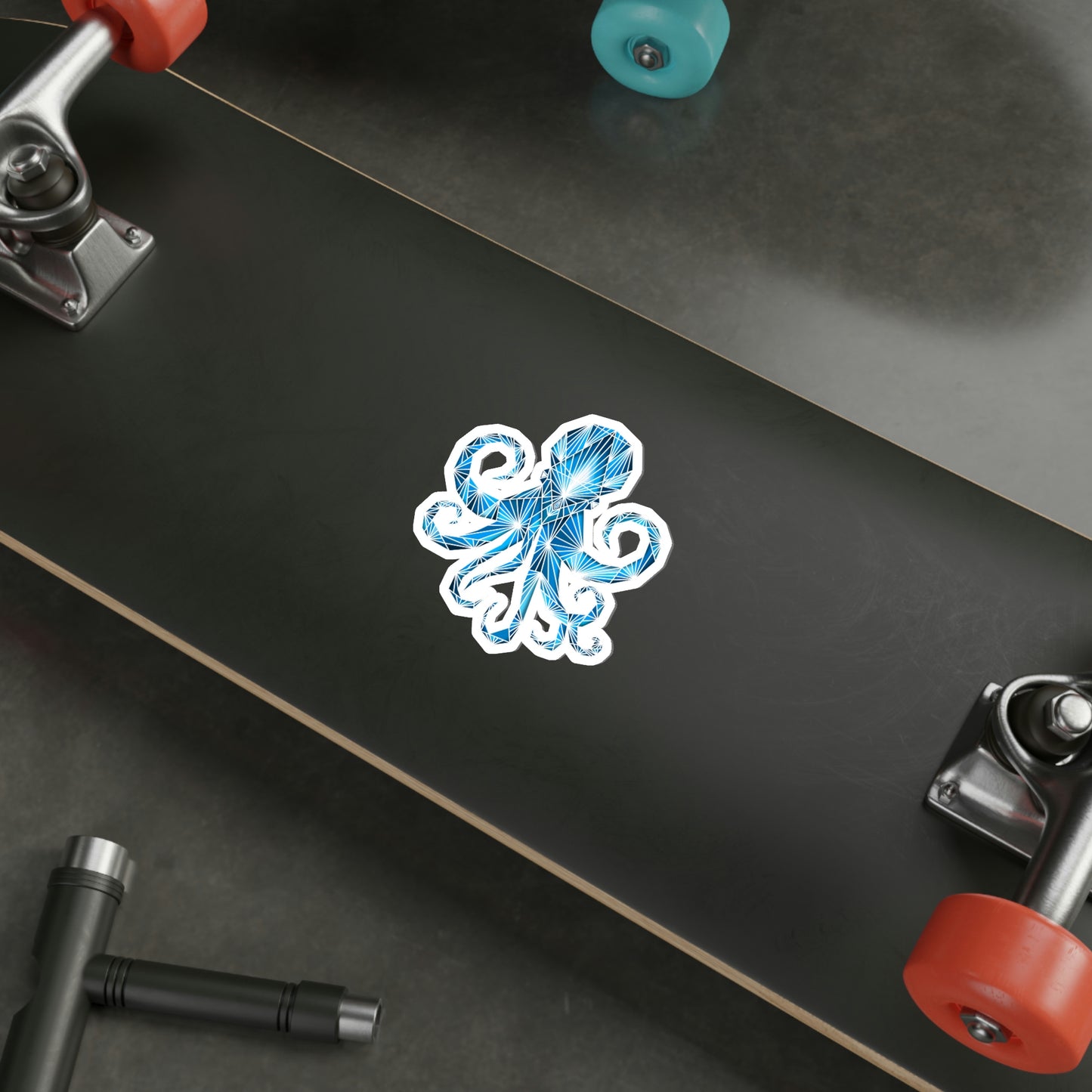 Blue octopus