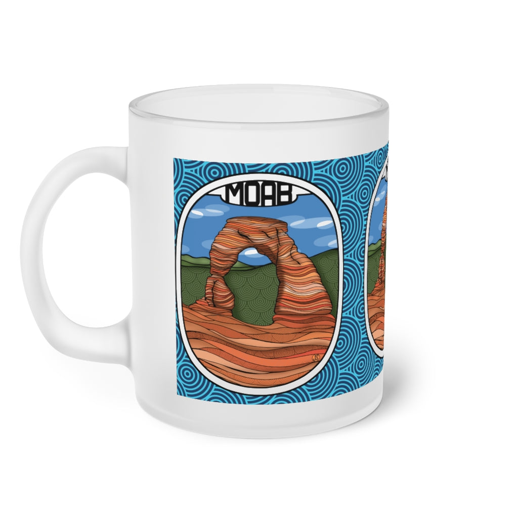 Frosted Glass Mug