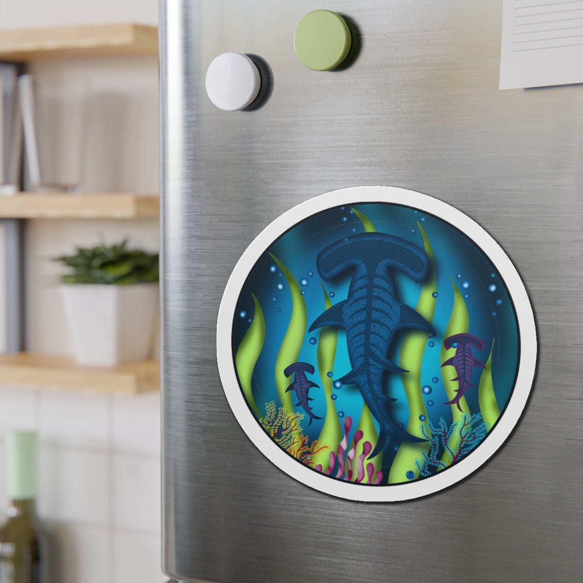 Hammer Head Shark Magnets