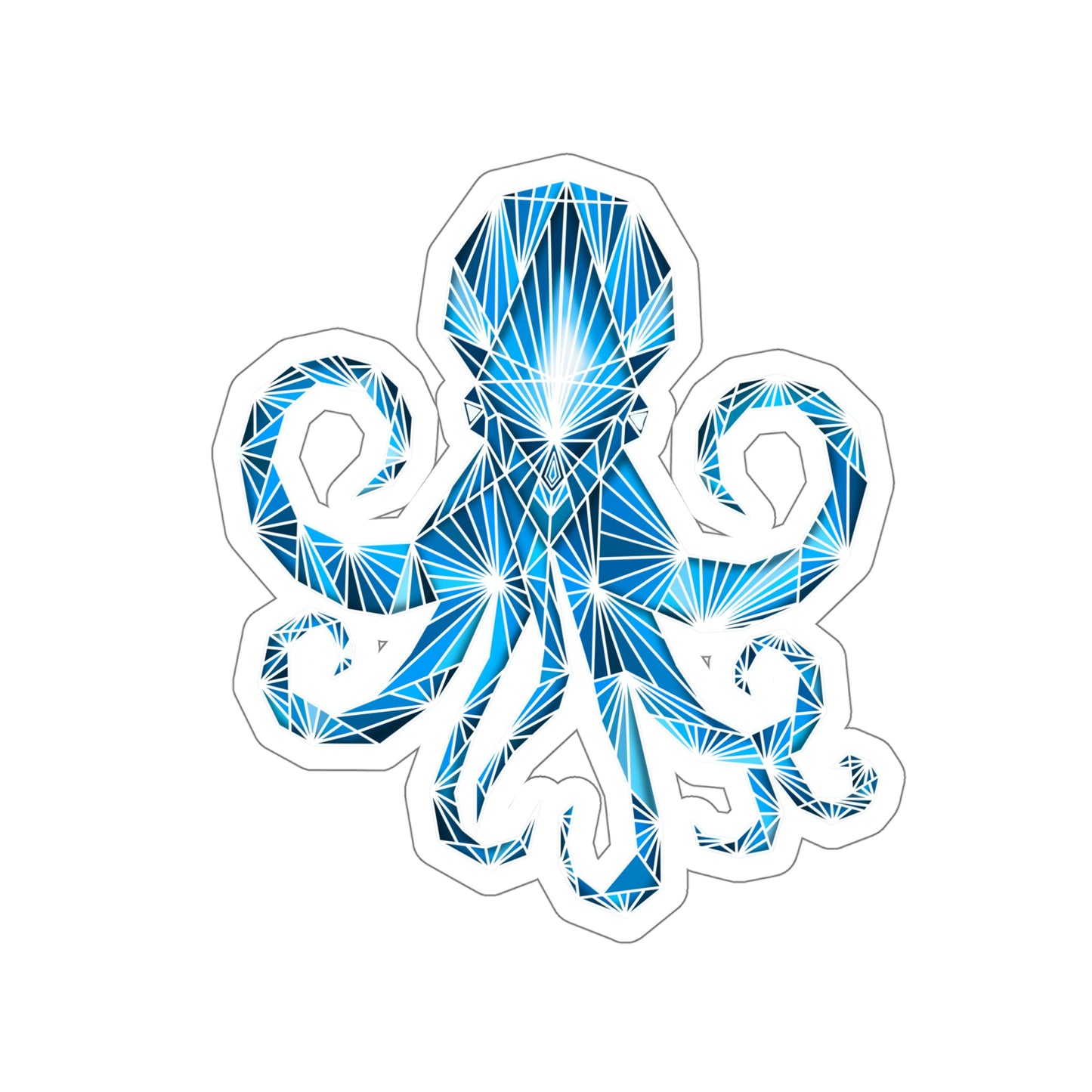 Blue octopus