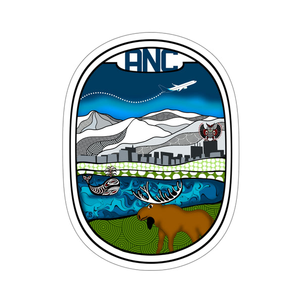ANC Anchorage Die-Cut Stickers
