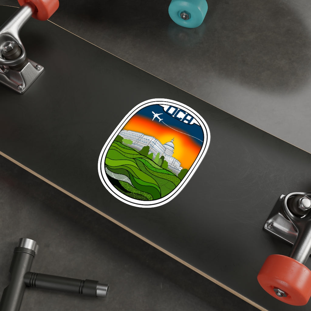 DCA Washington DC Die-Cut Stickers