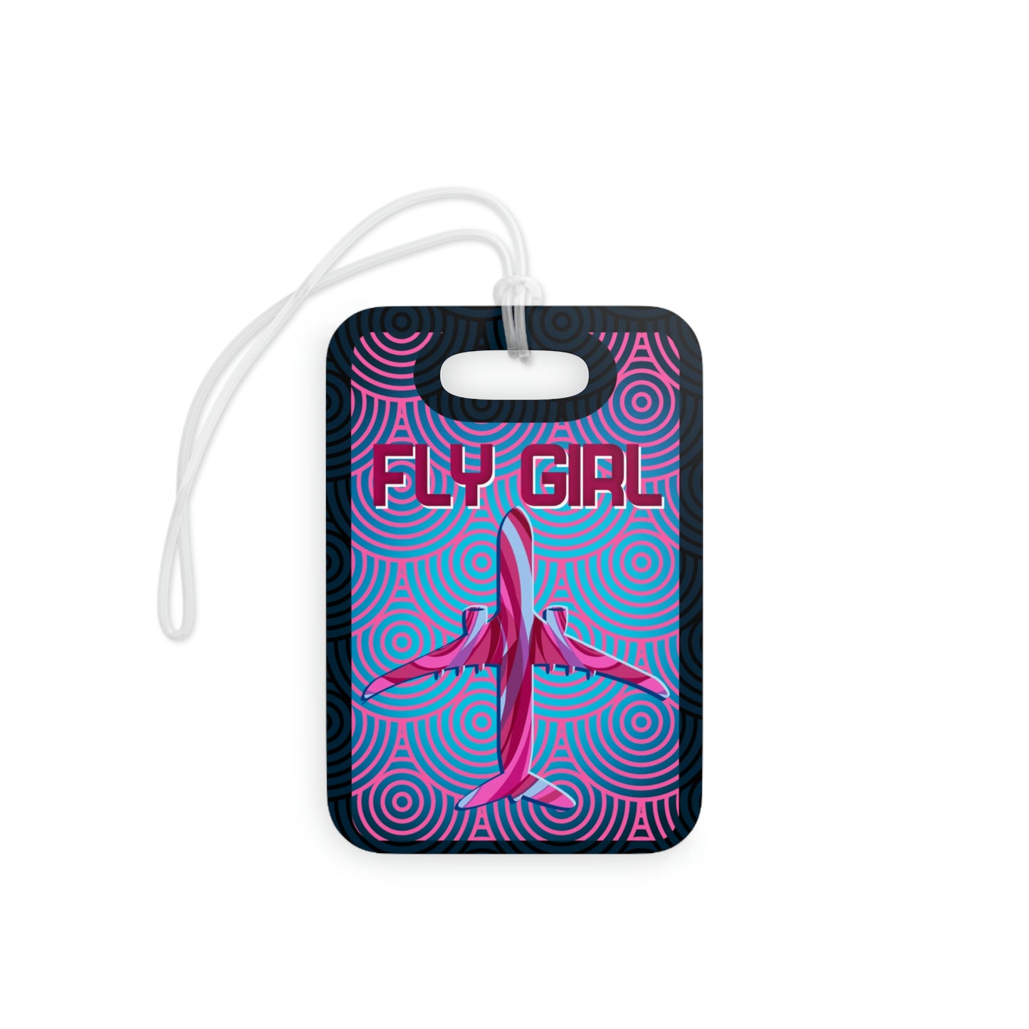 Fly Girl Luggage Tags