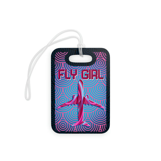 Fly Girl Luggage Tags
