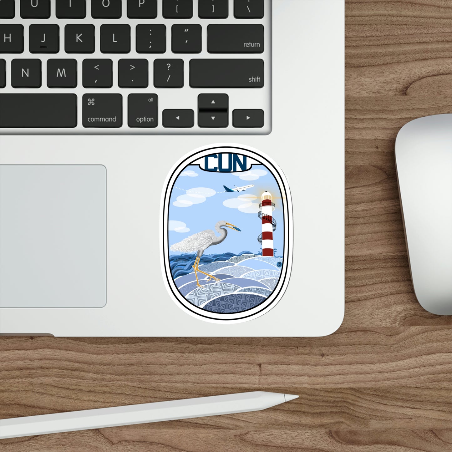 Cancun Window Die-Cut Stickers