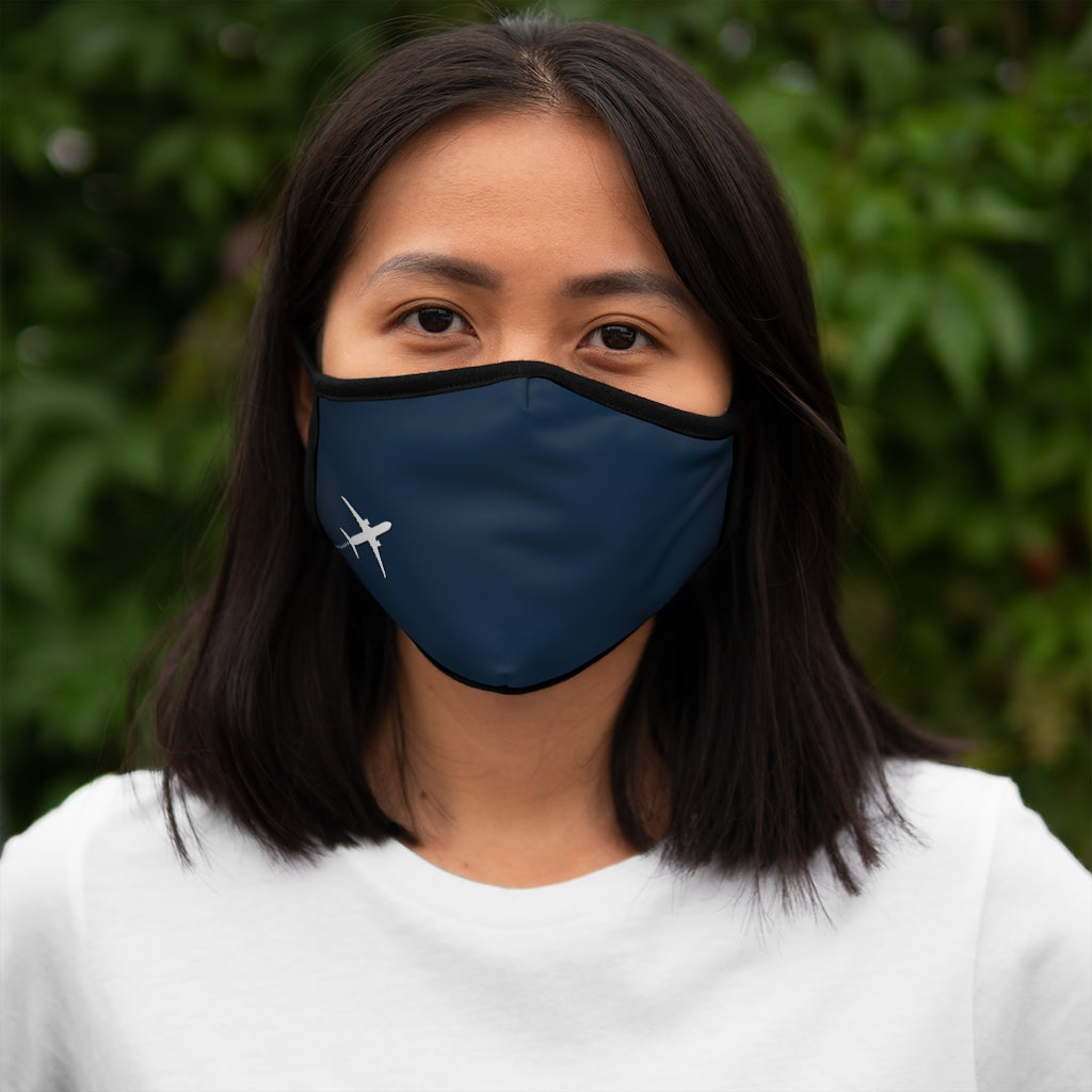 Small Plane Fitted Face Mask
