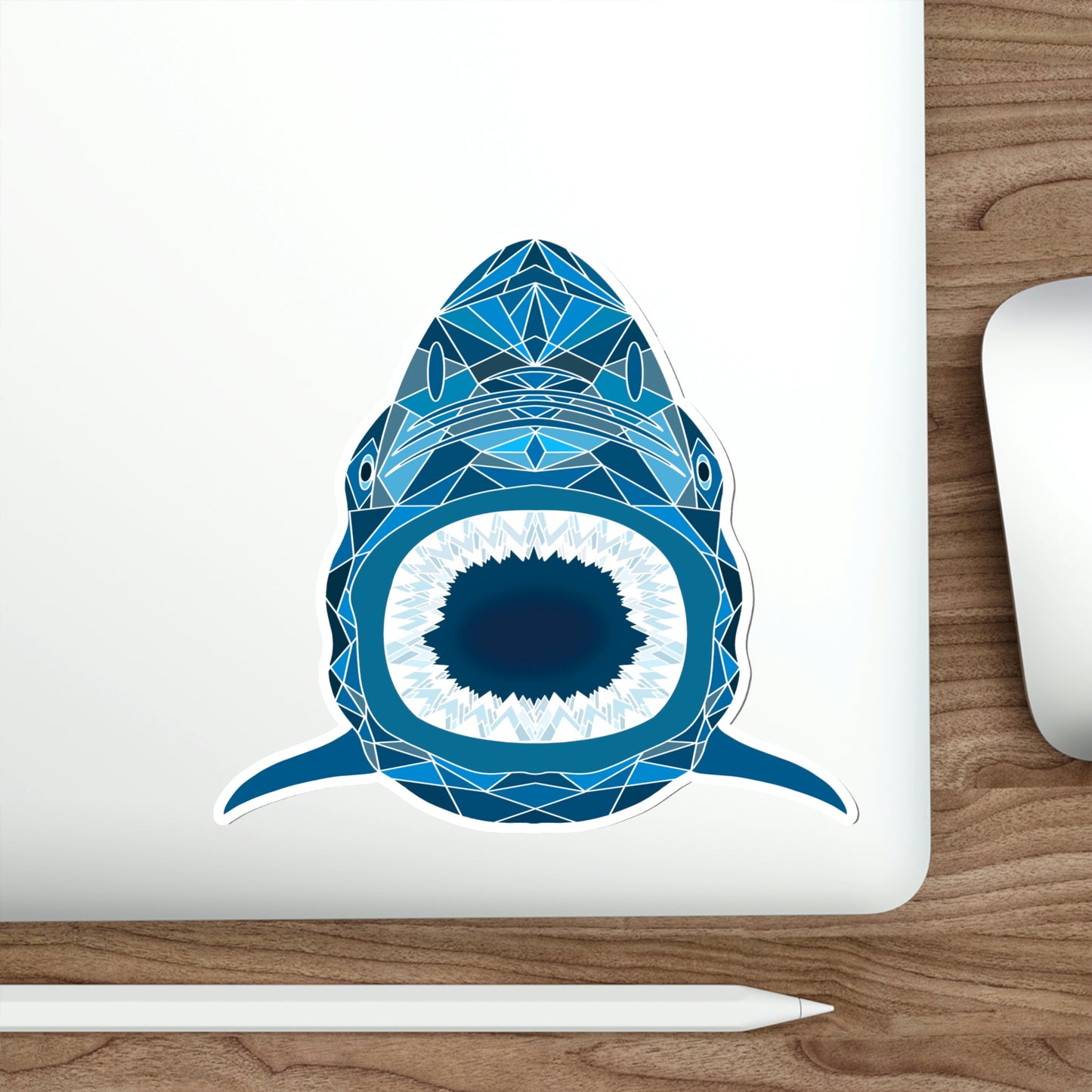 Shark Max Teeth Die-Cut Stickers