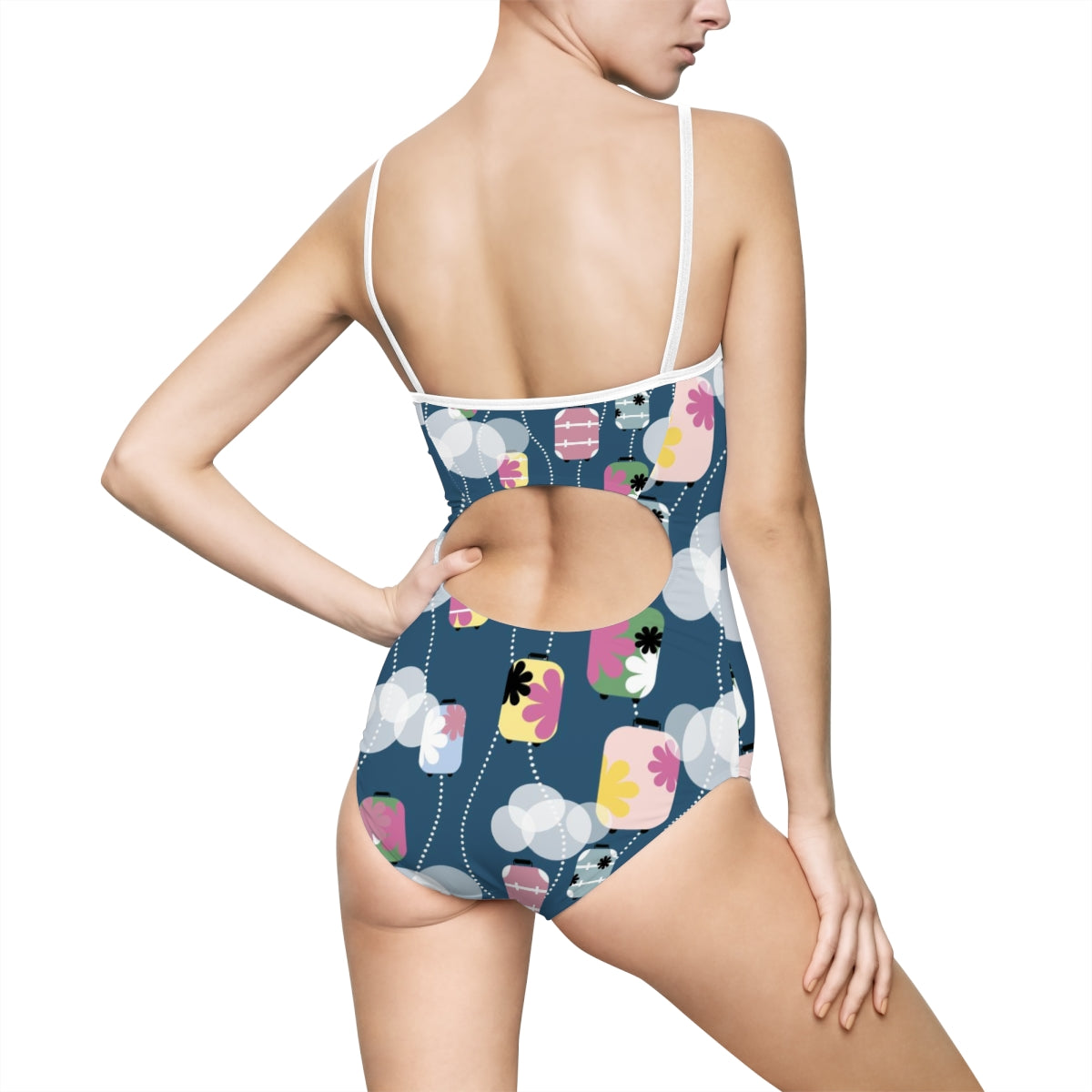 Sky One-piece Swimsuit