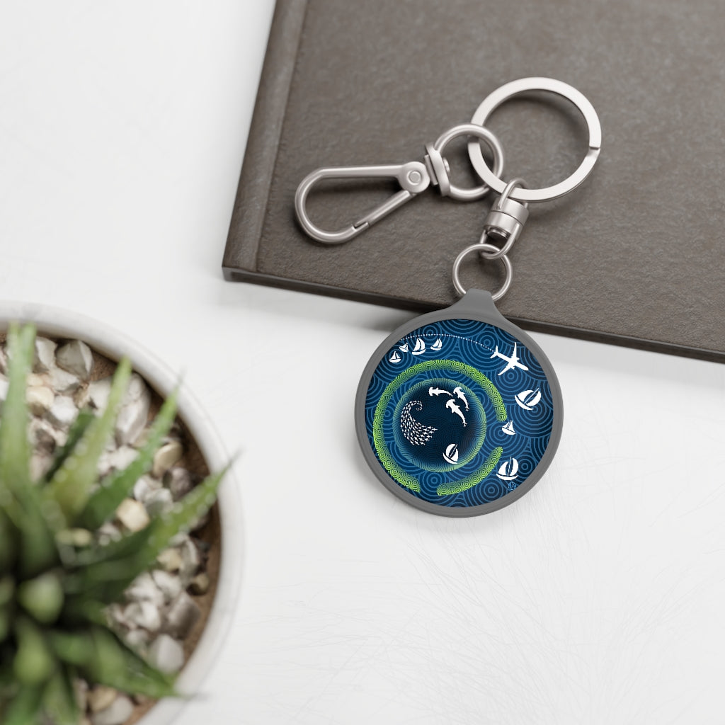 Belize Blue Hole Keyring Tag