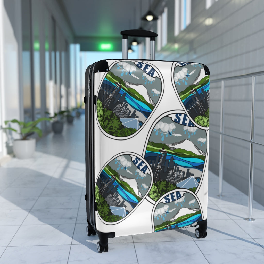 SEA Seattle suitcase