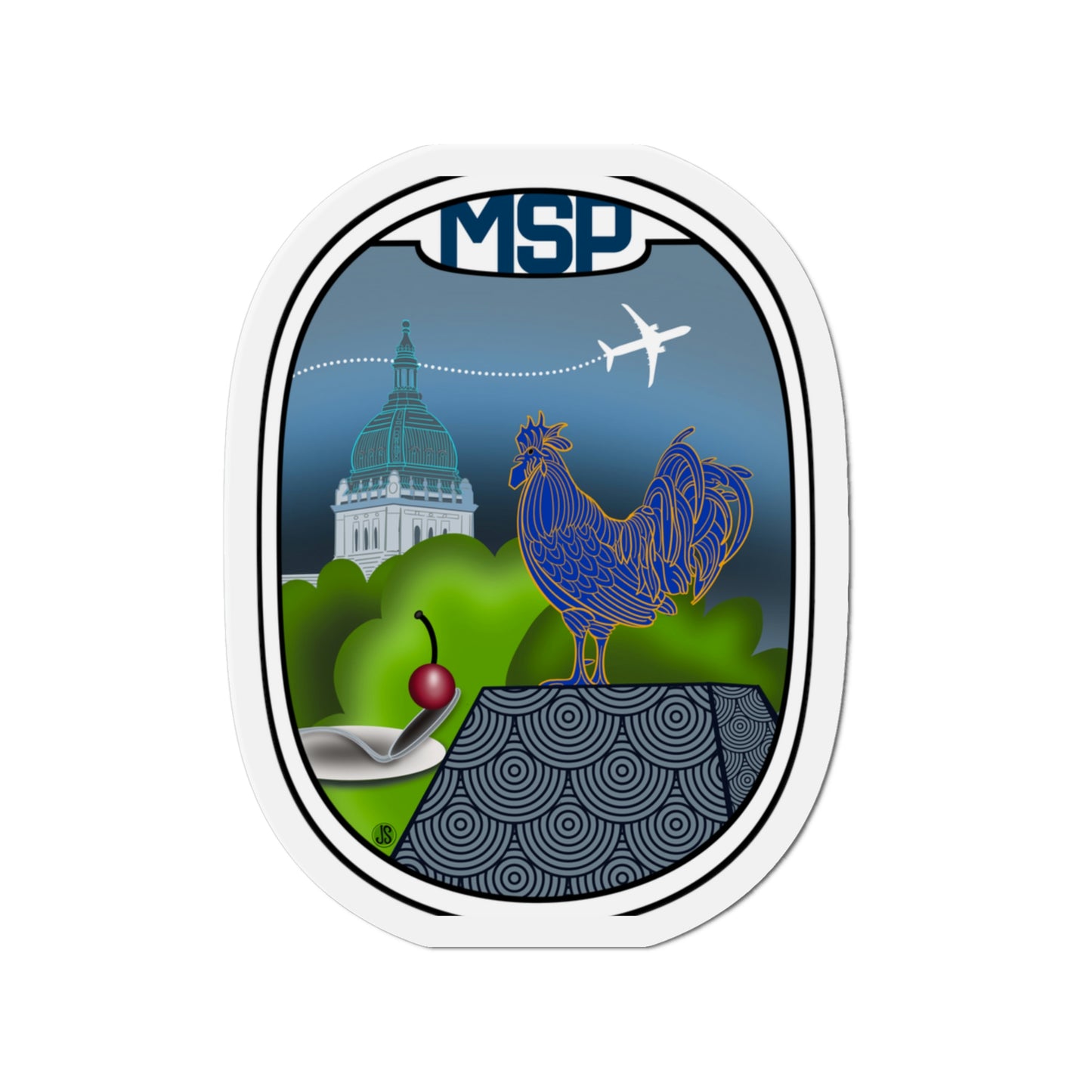 MSP Kiss-Cut Magnets