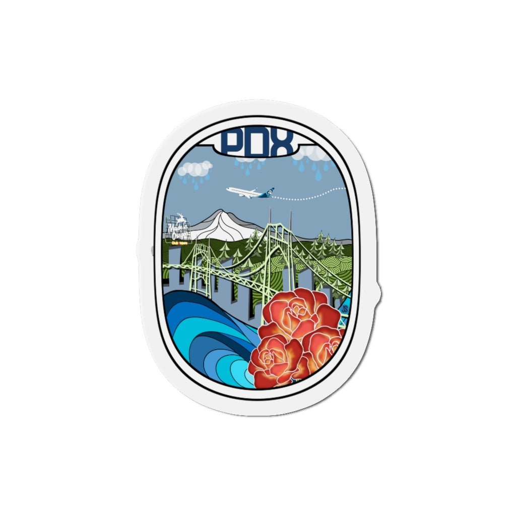 PDX Kiss-Cut Magnets