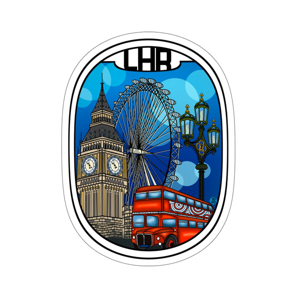 LHR London Die-Cut Stickers