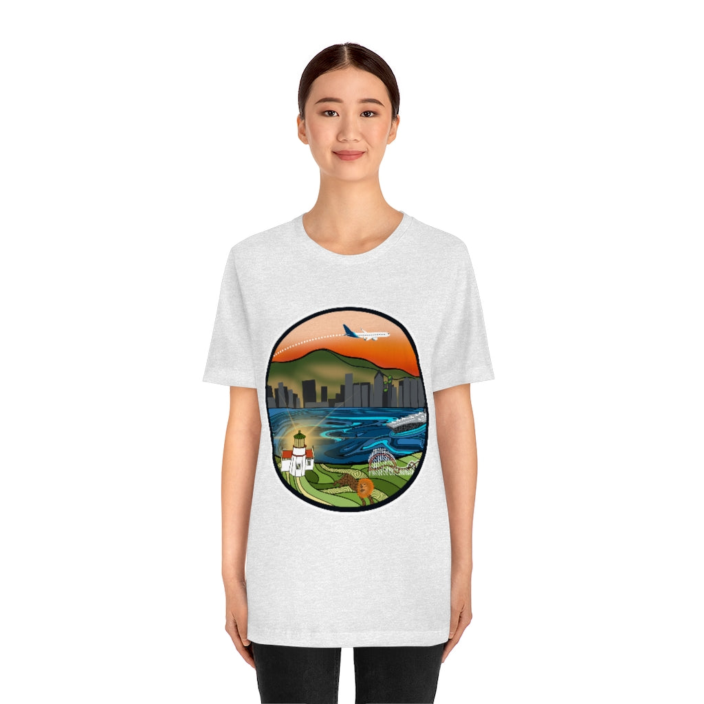 San Diego Sleeve Tee