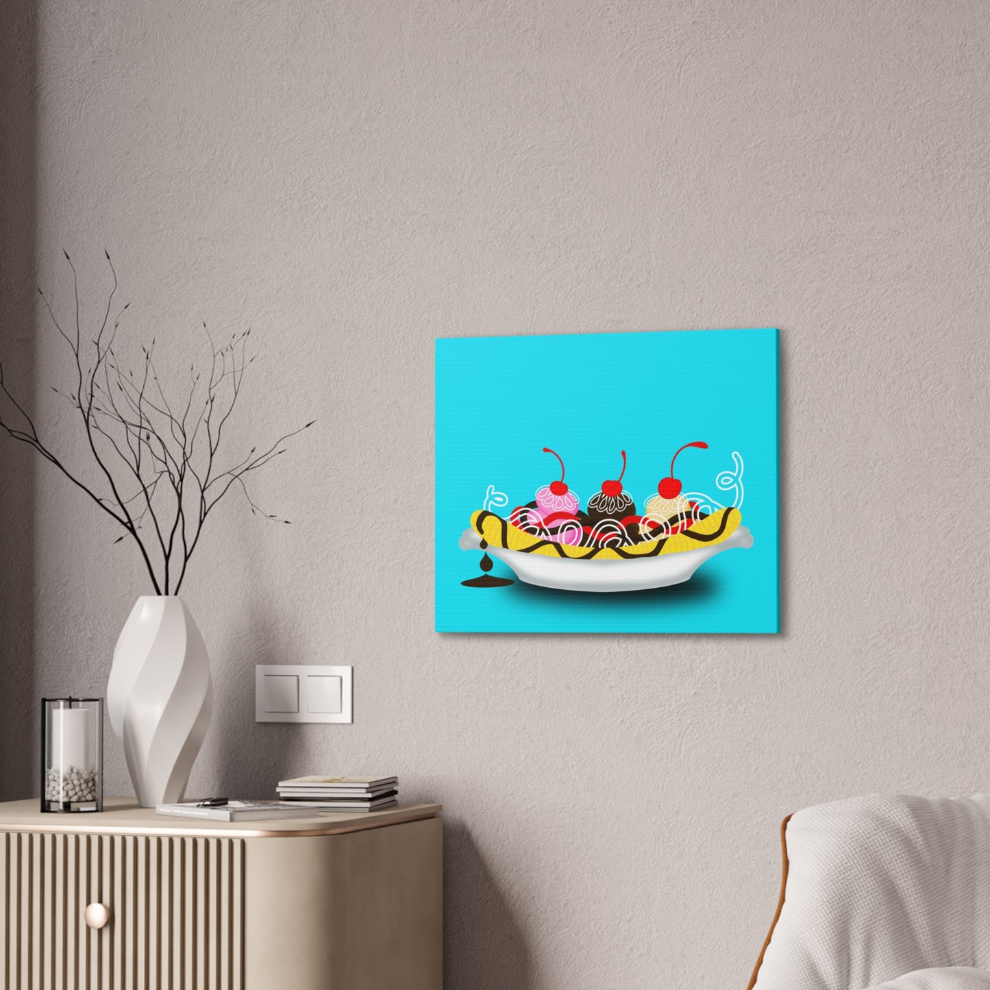 Bannana Split  Canvas Print