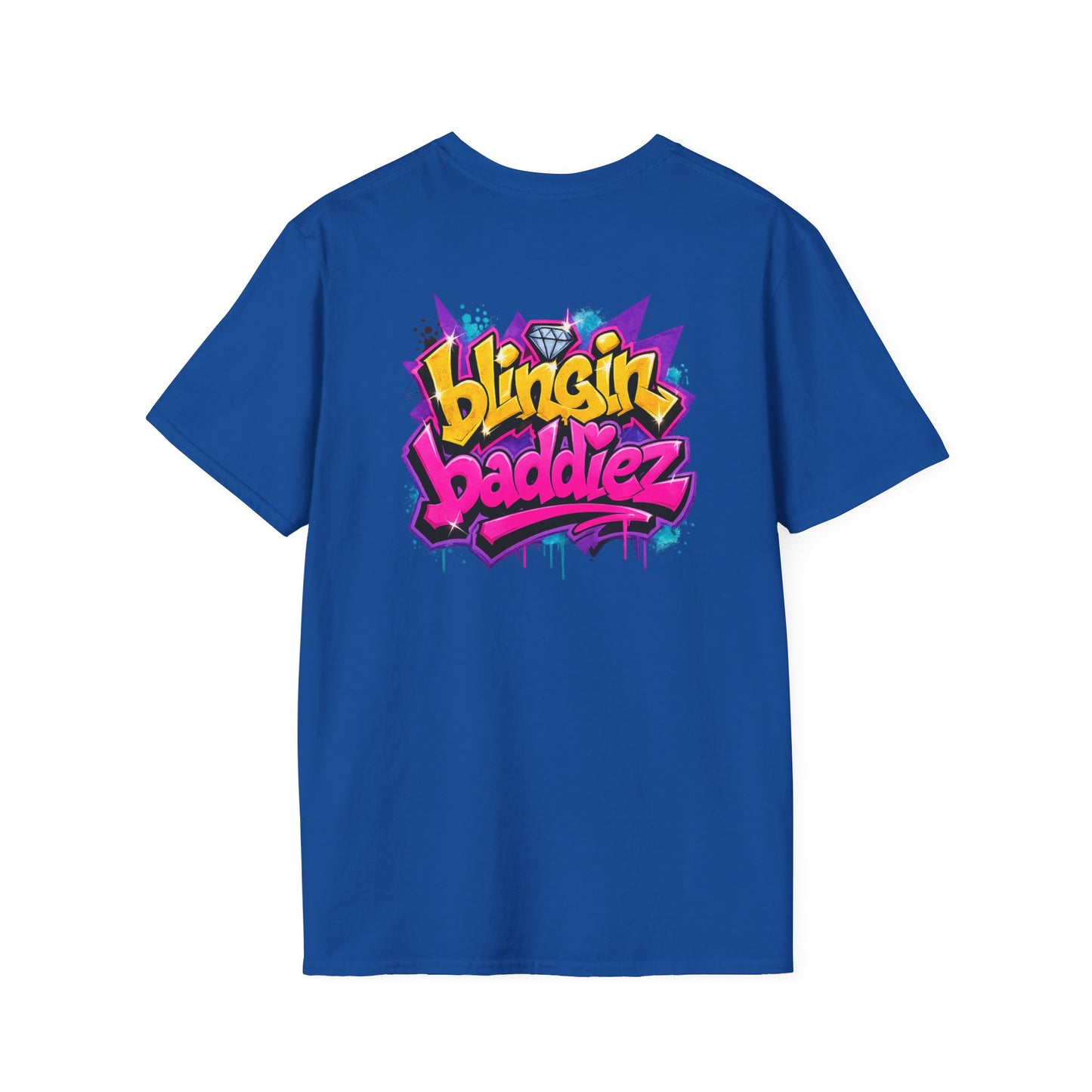 Blingin Baddiez Graffiti T-Shirt — Retro Hip-Hop Streetwear Tee