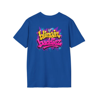 Blingin Baddiez Graffiti T-Shirt — Retro Hip-Hop Streetwear Tee