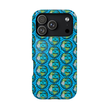 Sparkle My World Magnetic Impact-Resistant Phone Case