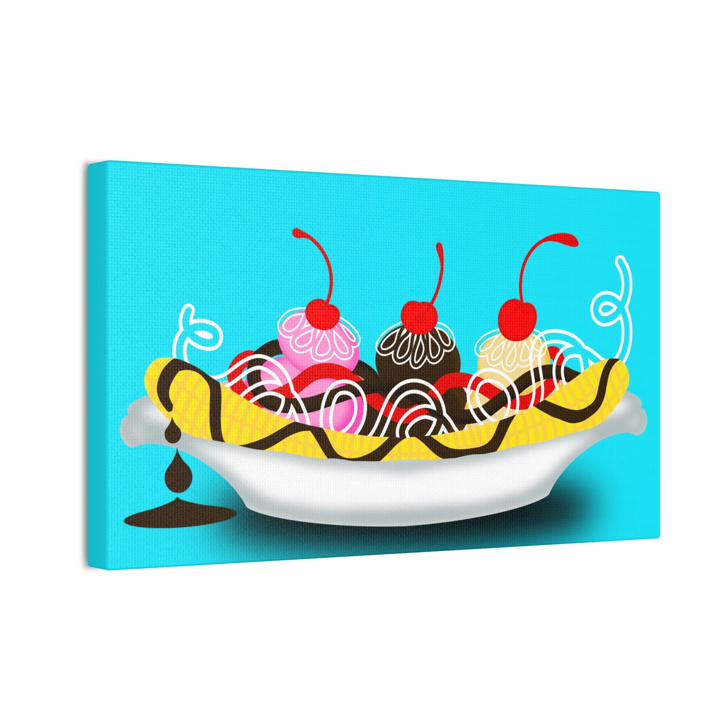 Bannana Split  Canvas Print