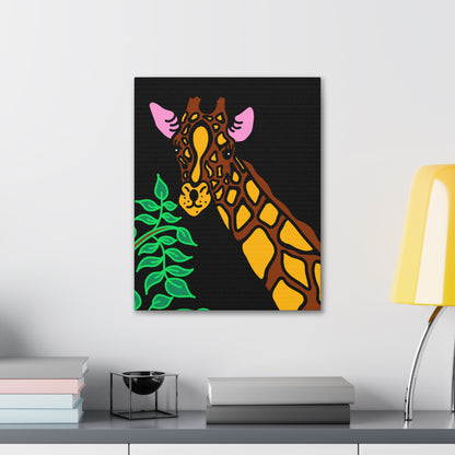 Giraffe in the trees