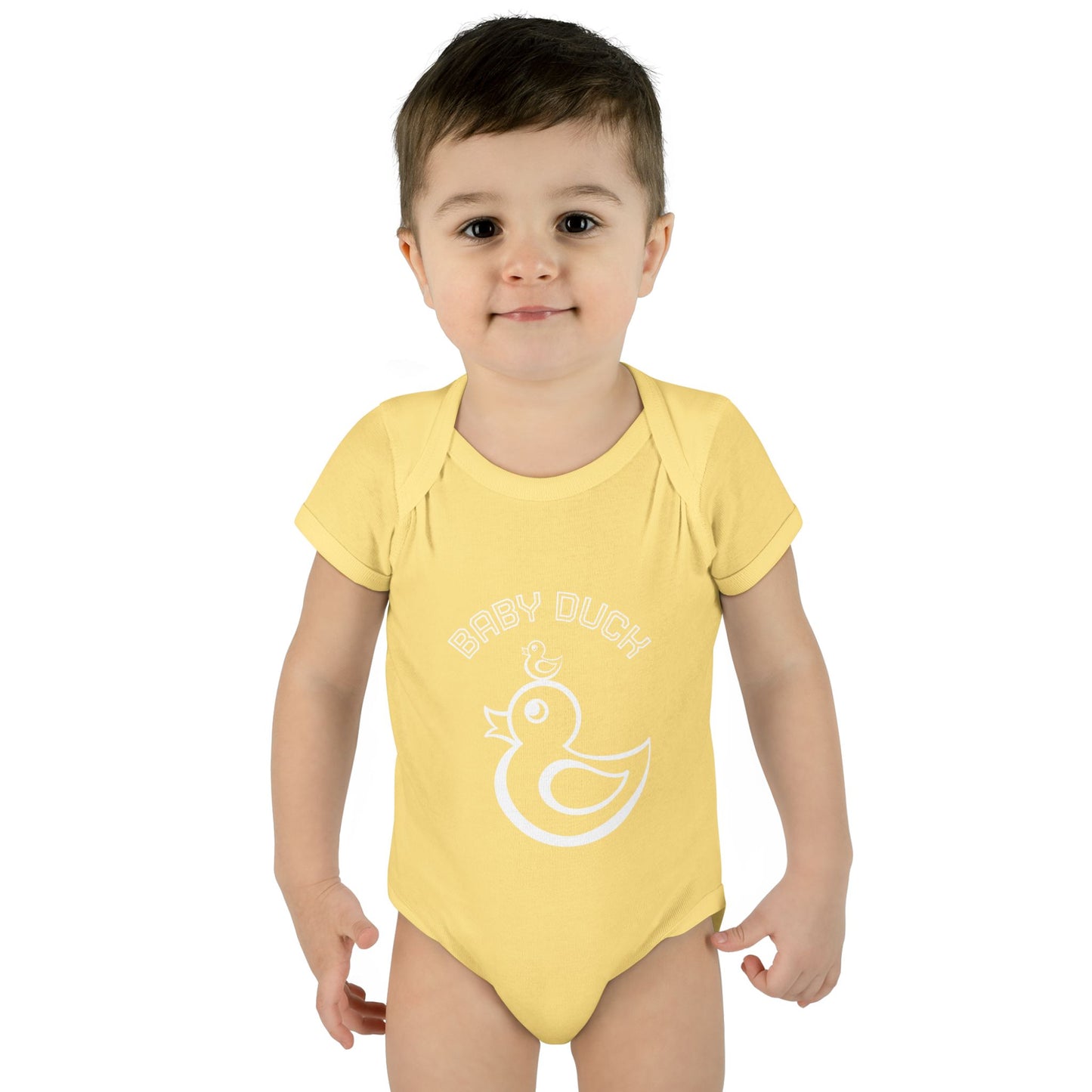 Cute Baby Duck Infant Bodysuit — Adorable Duckling Design
