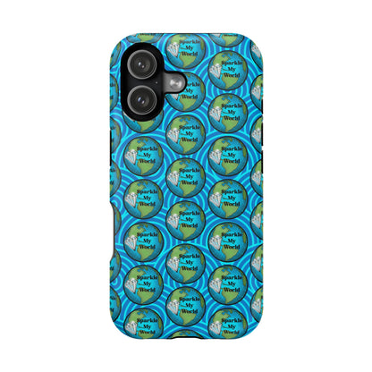 Sparkle My World Magnetic Impact-Resistant Phone Case