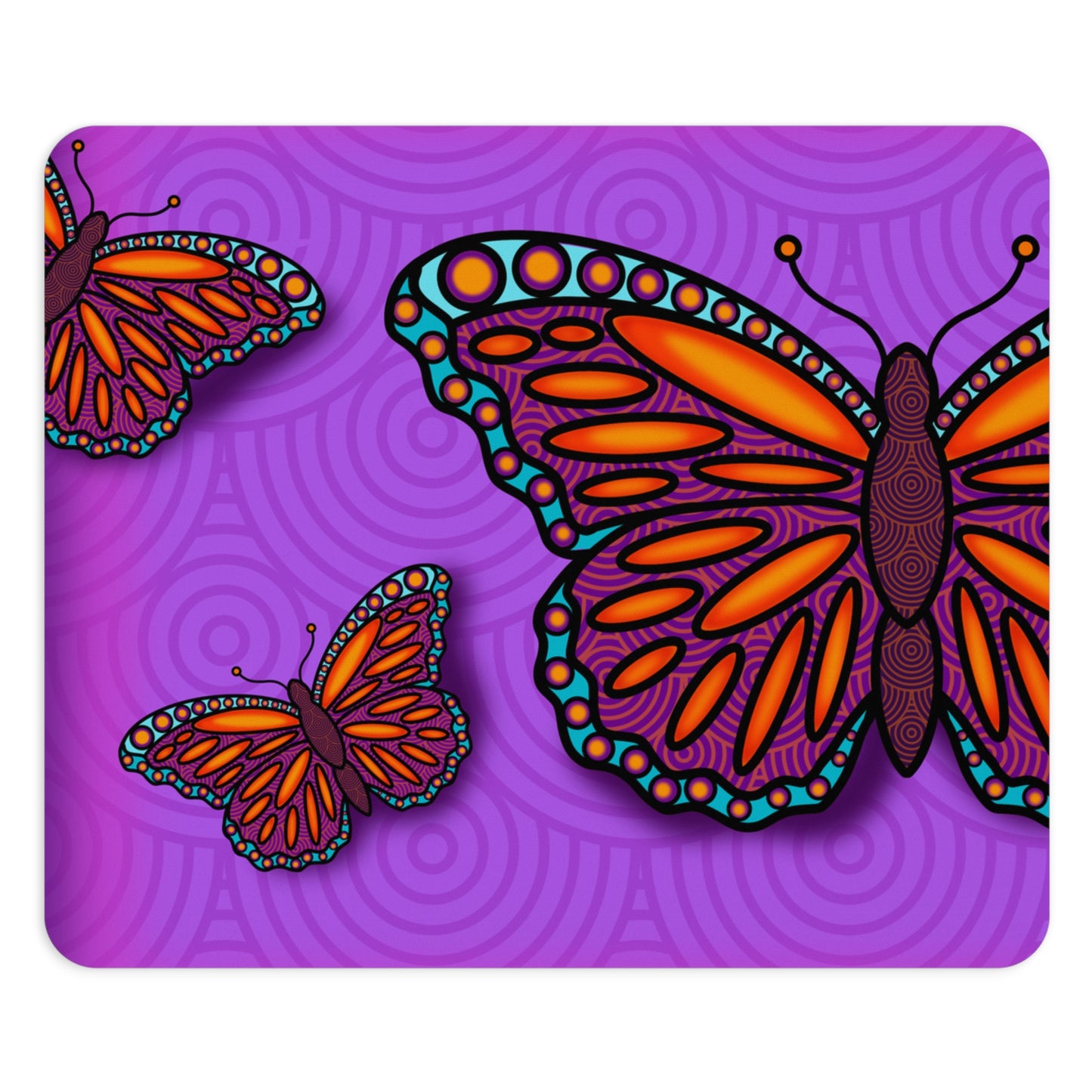 Butterfly craft Mouse Pad